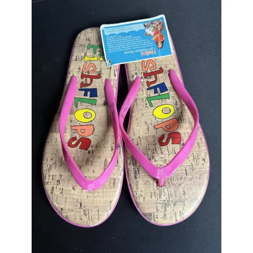 Fish Flops Girls Size 6 / XL DEFECTS